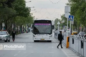 سرویس&zwnj;دهی صلواتی اتوبوس&zwnj;های درون&zwnj;شهری مشهد در روز میلاد حضرت رسول اکرم (ص) و اول مهرماه