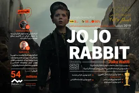 اینفوگرافی/ آشنایی با نامزد&zwnj;های اسکار ۲۰۲۰ (جوجو ربیت)