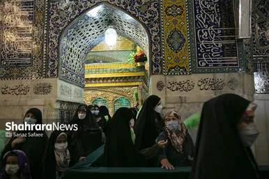 حال و هوای حرم مطهر امام رضا (ع) در دهه کرامت