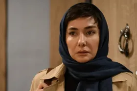 هانیه توسلی در پشت صحنه سریال &laquo;کنکل&raquo; + عکس
