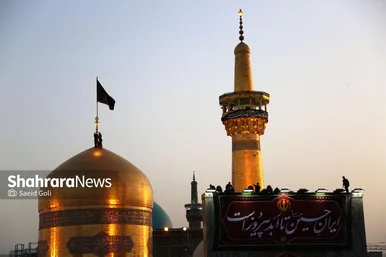 گزارش تصویری| آیین اذن عزای محرم در حرم مطهر رضوی (پنجشنبه ۵ تیر ۱۴۰۴)