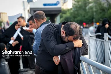 اجتماع مردم مشهد برای شهادت خادم الرضا (ع) سید ابراهیم رئیسی
