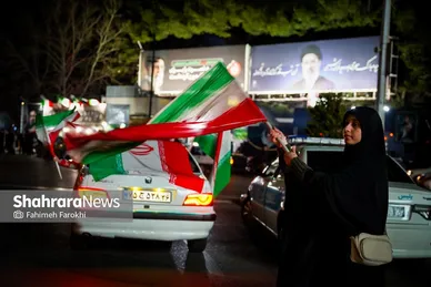 گزارش تصویری | میدان فلسطین مشهد چند ساعت پس از سال تحویل