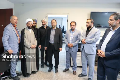 بازدید اعضای شورای اسلامی شهر مشهد از روزنامه شهرآرا