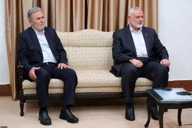 عکس‌هایی از دیدار شماری از میهمانان خارجی مراسم تحلیف با رهبر انقلاب اسلامی