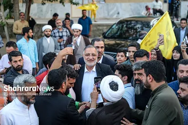 سفر تبلیغاتی علیرضا زاکانی به مشهد برای دور دوم انتخابات ۱۴۰۳