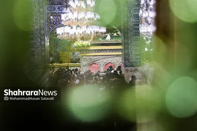 گزارش تصویری | آیین شام غریبان امام رضا (ع) در مشهد