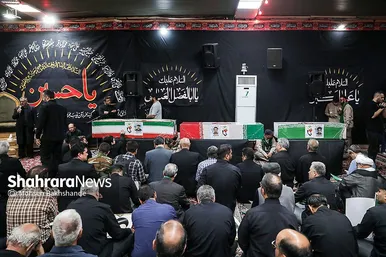 گزارش تصویری | تشییع پیکر ۴ شهید حملات رژیم صهیونیستی، در مشهد (۹ تیر ۱۴۰۴)