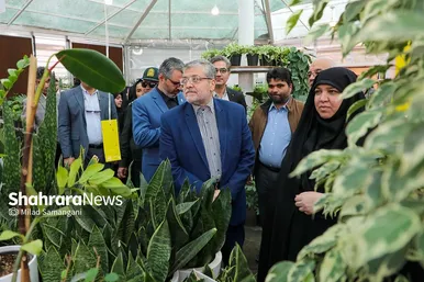 بهره برداری از مرکز مشاوره و امداد گل و گیاه در پارک نیلوفر آبی
