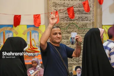 عکس‌هایی از چهاردهمین انتخابات ریاست‌جمهوری در مشهد - ۲ (۸ تیرماه ۱۴۰۳)