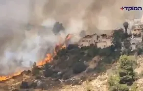 حزب الله شمال فلسطین اشغالی را به آتش کشید (۲۲ تیر ۱۴۰۳)