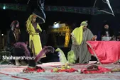 «حماسه اکبر» در عرصه میدان شهدای مشهد + فیلم