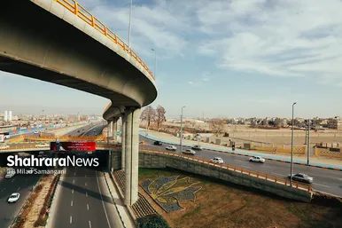 آیین بهره‌برداری از تقاطع چهارسطحی آزادگان مشهد