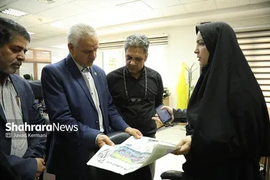 بازدید جمعی از مسئولین شهری و استانی مشهدمقدس از موسسه فرهنگی شهرآرا (۴) (۱۷ مرداد ۱۴۰۳)