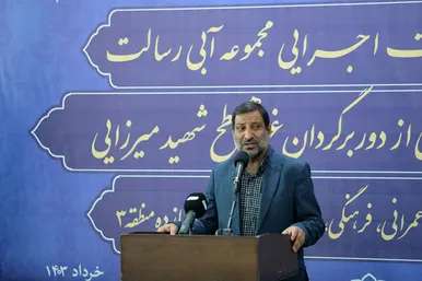  مراسم آغاز عملیات اجرایی و افتتاح ۳۳ پروژه شهری در منطقه ۳ شهرداری مشهد