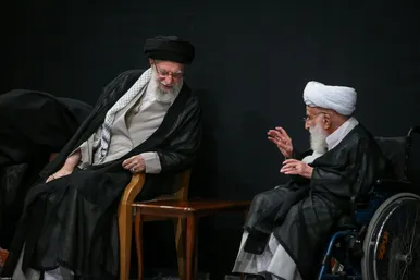 گزارش تصویری | مراسم بزرگداشت شهدای جنگ تحمیلی اخیر با حضور رهبر انقلاب اسلامی