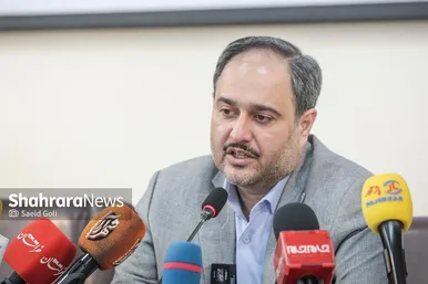گزارش تصویری | نشست خبری معاون مالی و پشتیبانی شهرداری مشهد
