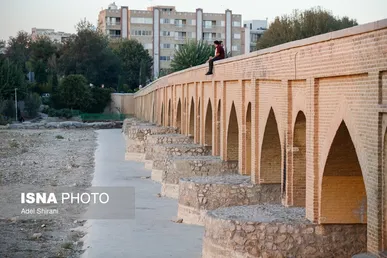 گزارش تصویری | زاینده‌رود خشکید؛ تاریخ اصفهان تخریب شد!