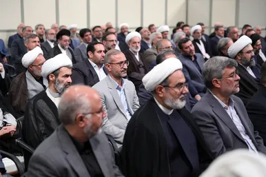 عکس‌هایی از دیدار مسئولان قوه قضائیه با رهبر معظم انقلاب (۲۵ تیر ۱۴۰۴)