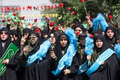 گلباران حرم مطهر رضوی