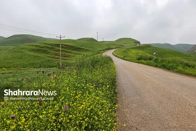 طبیعت زیبای ترکمن صحرا
