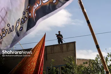 راهپیمایی انزجار مردم مشهد از جنایات رژیم صهیونیستی در لبنان و فلسطین