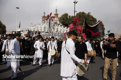 عزاداری روز شهادت امام رضا علیه اسلام در مشهد