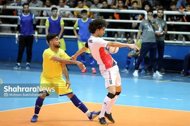 لیگ برتر فوتسال | مسابقه فرش آرا مشهد و چیپس کامل
