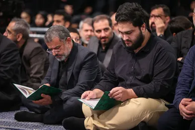 گزارش تصویری | مراسم بزرگداشت شهدای جنگ تحمیلی اخیر با حضور رهبر انقلاب اسلامی