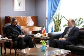 یک دیدار دیپلماتیک در بنیاد رودکی