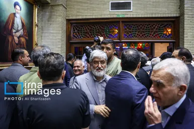 گزارش تصویری | مراسم ختم «احمد ناطق نوری»
