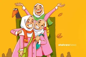 یادداشت کودک درباره ماه مهر | حرف&zwnj;های ستاره&zwnj;ای