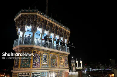آیین سنتی نقاره نوازی سحرگاهی در حرم مطهر رضوی