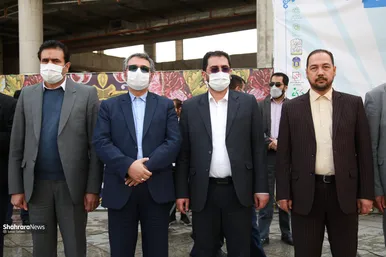 کاروان‌های گل دوچرخه‌سوار منتظران بهار