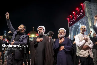 گزارش تصویری | حسینیه حرم | عزاداری سنتی هیئات استان قزوین در حرم مطهر رضوی