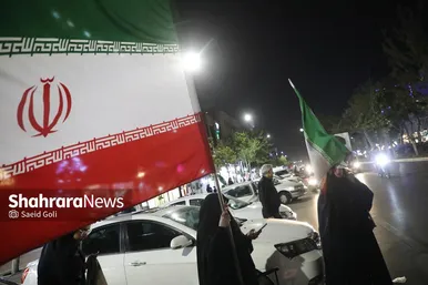 گزارش تصویری | یکصدوبیست‌وپنجمین شب حضور مردم مشهد در خیابان