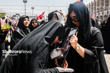 گزارش تصویری | کز سنگ ناله خیزد روز وداع یاران