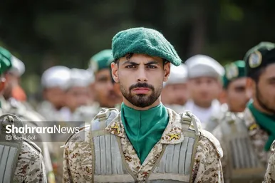 گزارش تصویری | صبحگاه مشترک یگان‌های نمونه نیرو‌های مسلح خراسان رضوی در مشهد (۳ خرداد ۱۴۰۴)