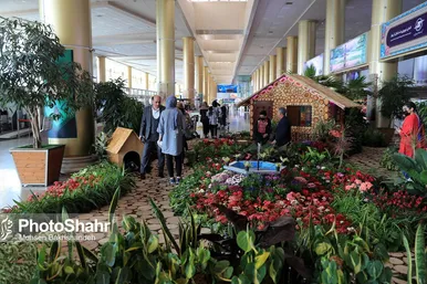 فرودگاه بین المللی شهید هاشمی نژاد مشهد پذیرای مسافران نوروزی‎‎