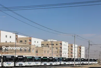 رونمایی از ۲۹ دستگاه اتوبوس جدید  و محور شهید محبی