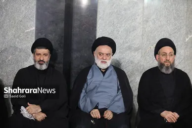 گزارش تصویری | مراسم بزرگداشت رهبر شهید ایران در حرم مطهر امام رضا (ع)