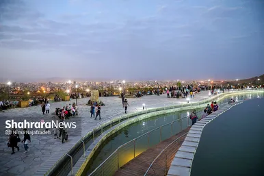 افتتاح پروژه کوهشار، بزرگترین آبشار مصنوعی ایران