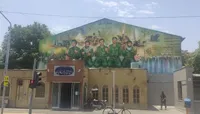 رونمایی از دیوارنگاره شهدای ادوات استان خراسان رضوی در مشهد
