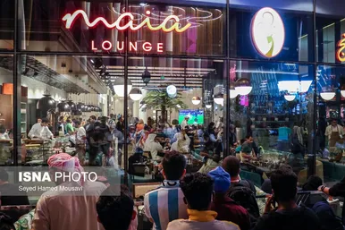 در حاشیه فینال رقابت‌های جام جهانی ۲۰۲۲ قطر