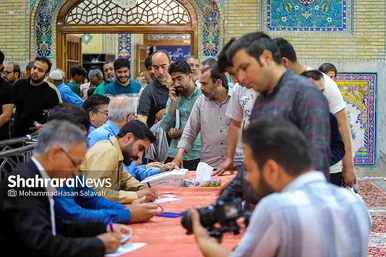 عکس‌هایی از مرحله دوم انتخابات چهاردهمین دوره ریاست‌جمهوری در مشهد (۶)