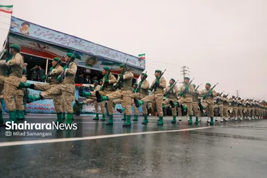 گزارش تصویری | مراسم رژه روز ارتش در مشهد (۲۹ فروردین ۱۴۰۴)