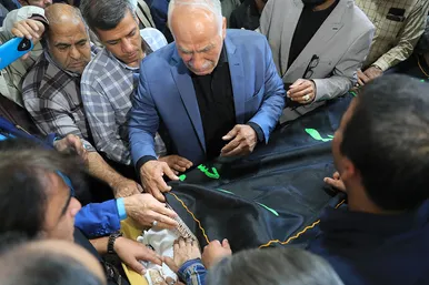 تشییع پیکر مرحوم «مهدی صباغی»