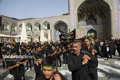 گزارش تصویری | شهادت امام رضا (ع) در حرم مطهر رضوی - ۲