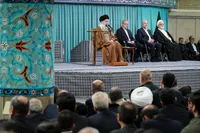 جمعی از مسئولان سه قوه با رهبر انقلاب دیدار می‌کنند