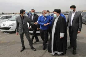 بازدید سرزده رئیس جمهور از ایران خودرو